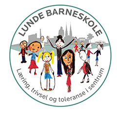 Bilde av Lunde barneskoles logo.